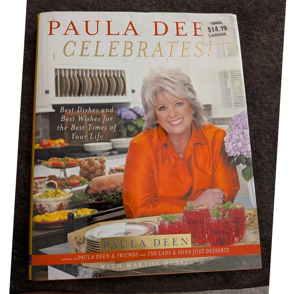 Paula Deen Cookbook Lot 5 Southern Cooking Celebrates Friends Christmas Savannah
